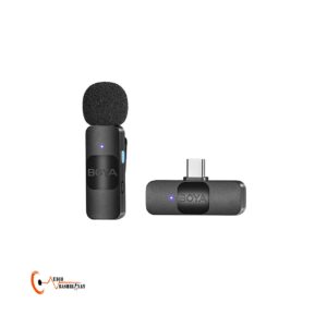 میکروفون یقه ای بی سیم بویا مدل BY-V10 با رابط Type-C